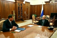 Путин обсудил с Балицким нехватку рабочих рук в Запорожской области