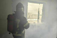 Жителей многоэтажки в Подмосковье эвакуировали из-за пожара