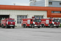 Четыре человека пострадали при пожаре на московской стройке
