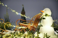 Москвичам спрогнозировали морозную и снежную новогоднюю ночь 