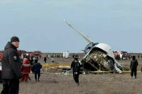 При крушении самолета в Актау выжили 28 человек