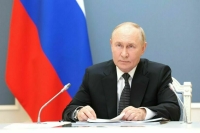 Путин выразил соболезнования семьям погибших при крушении самолета в Казахстане