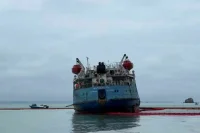 Глава МЧС: Самая сложная обстановка после ЧП с танкерами сложилась вблизи Тамани
