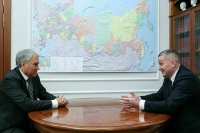 Володин обсудил с главой Волгоградской области подготовку к 80-летию Победы