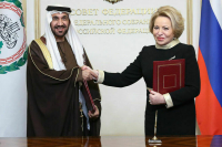 Россия готова обменяться опытом с Арабским парламентом  