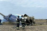 В корпусе упавшего под Актау самолета нашли сквозные повреждения