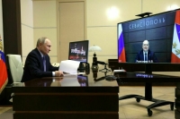 Путин поддержал желание Развожаева переизбираться на пост губернатора Севастополя