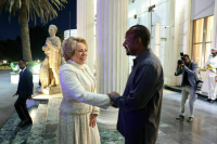 Матвиенко встретилась с премьер-министром Эфиопии Абием Ахмедом Али