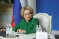Матвиенко призвала создавать условия для творческой реализации бойцов СВО