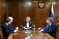 Матвиенко призвала усилить поддержку молодых семей в Воронежской области