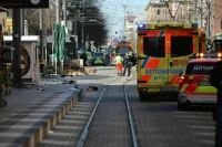 Автомобиль протаранил толпу в Мангейме, не менее двух человек погибли
