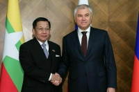 Володин заявил о расширении контактов между Россией и Мьянмой