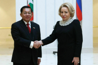 Матвиенко: Визит в Россию премьер-министра Мьянмы является знаковым событием