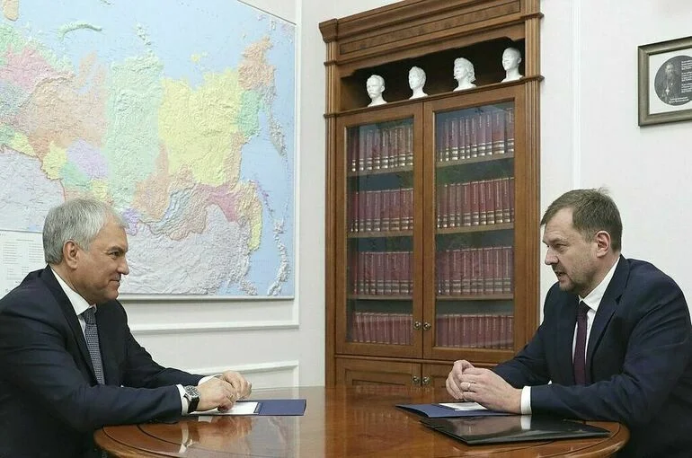 Володин обсудил с губернатором Запорожской области вопросы развития региона