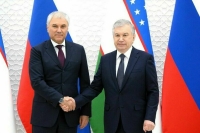 Володин встретился с президентом Узбекистана Шавкатом Мирзиёевым