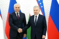 Володин встретился с президентом Узбекистана Шавкатом Мирзиёевым