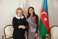 Матвиенко встретилась в Баку с первым вице-президентом Азербайджана