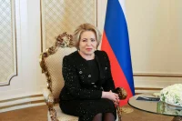 Матвиенко передала президенту Азербайджана привет от Путина