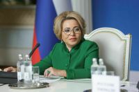 Матвиенко поздравила главу Национального совета Намибии с Днем независимости