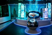 Путин посещает национальный центр «Россия»