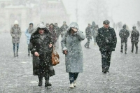 Снег и резкое похолодание: Погода в Москве и Петербурге на выходные