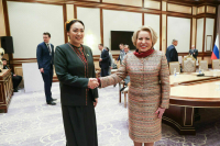 Матвиенко встретилась с председателем Меджлиса Туркменистана