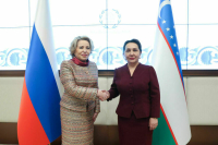 Матвиенко: Партнерство России и Узбекистана вышло на принципиально новый уровень