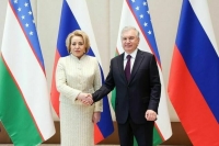Матвиенко пригласила президента Узбекистана выступить в Совфеде