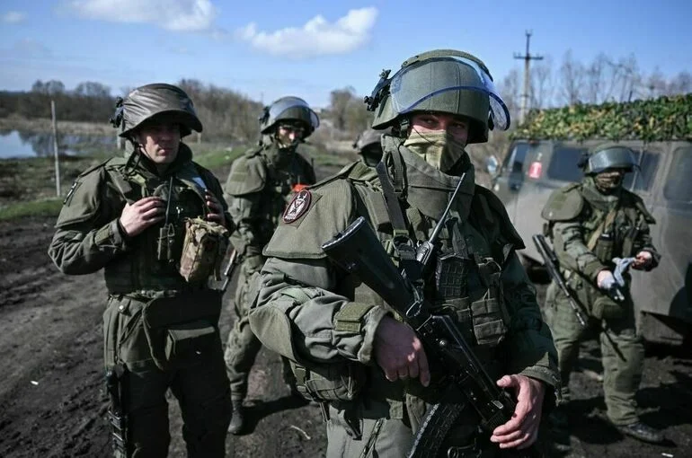 Российские военные освободили село Гуево в Курской области