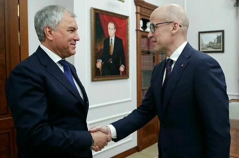 Володин обсудил с главой Удмуртии законодательные инициативы республики