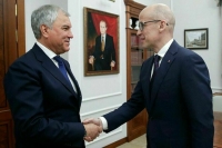 Володин обсудил с главой Удмуртии законодательные инициативы республики