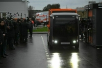Первые беспилотные грузовики запустили вокруг Москвы