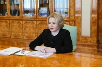 Матвиенко поблагодарила российских военных за освобождение Курской области