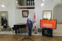 В Белграде открыли выставку в память о погибших на Украине журналистах