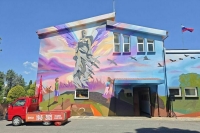 Звезда современного стрит-арта создал в Риме монумент Ржевской битве