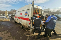 Водитель грузовика погиб в массовом ДТП в Подмосковье