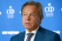 Сенатор Пушков сравнил реакцию Трампа и Макрона на предложение Путина