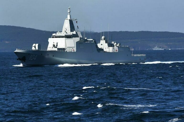 В КНДР произошла авария с новым эсминцем