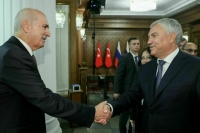 Володин: Депутаты России и Турции способствуют развитию отношений двух стран