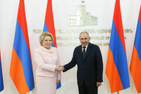 Встреча Матвиенко и Пашиняна продлилась дольше запланированного времени