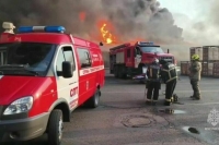 На заводе «Азот» в Тульской области падение беспилотника спровоцировало пожар