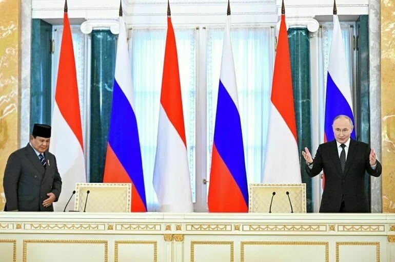 Путин и Субианто приняли декларацию о стратегическом партнерстве России и Индонезии