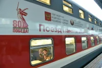 «Поезд Памяти» отправился с Белорусского вокзала