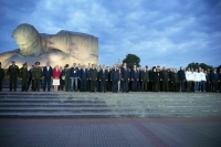 Участники проекта «Поезд Памяти» приняли участие в ночном митинге-реквиеме в Бресте