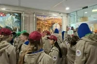 Участники «Поезда Памяти» посетили Национальную библиотеку в Минске
