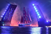 Участники «Поезда Памяти» увидели «Алые паруса»