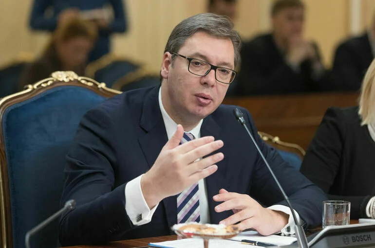 Вучич поблагодарил Путина и Лаврова за правильное понимание ситуации в Сербии