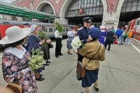 Участники «Поезда Памяти» прибыли в Москву