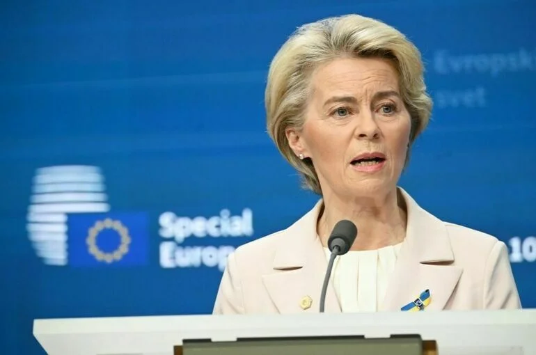Фон дер Ляйен заявила, что ЕС потратил на Украину почти 165 млрд евро
