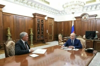 Володин рассказал Путину, какие вопросы находятся на повестке Госдумы